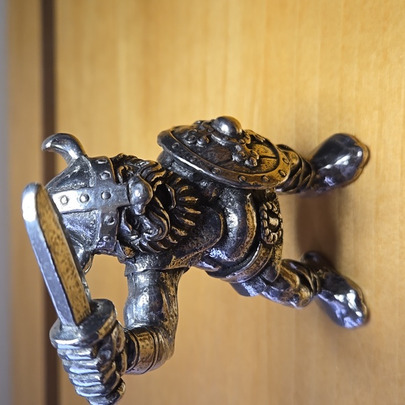 Stopt Tinn Pewter Viking Figurine - Picture 5 of 6